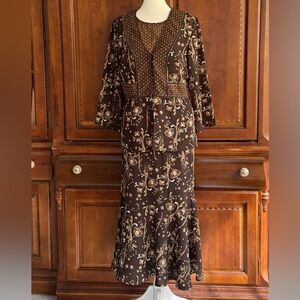 Emma James Floral 3-Piece Dress Set